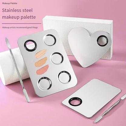 Makeup Mixing Palette, KissDate Makeup Spatula Palette