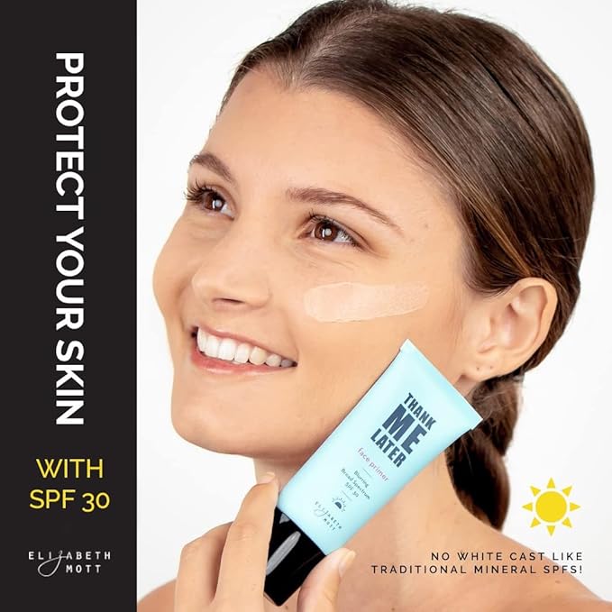 Elizabeth Mott Thank Me Later Blurring Face Primer Grip Formula, 30 g
