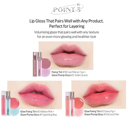 ETUDE Glaze Plumper - Sparkling Blue, Korean Lip