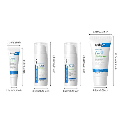 Hydrating Skin Care Set, Hyaluronic Acid