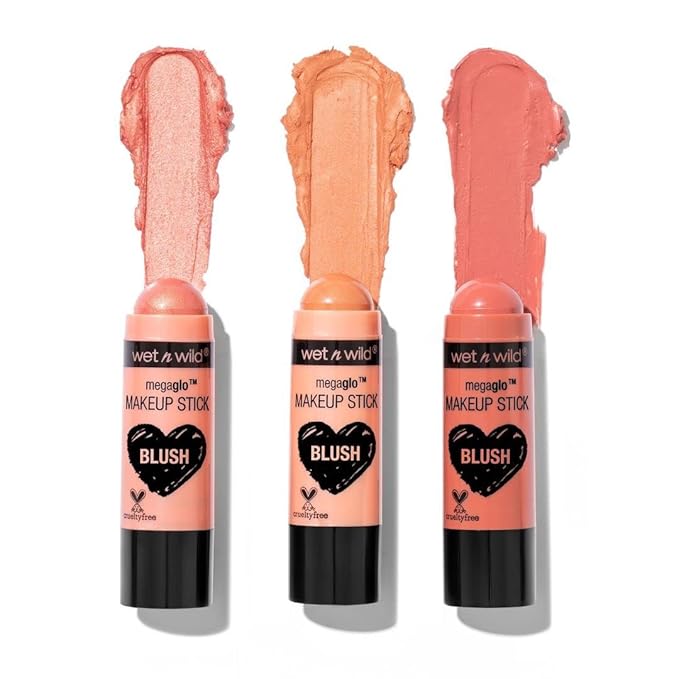 wet n wild MegaGlo Makeup Stick Peach Bums Stick Bundle
