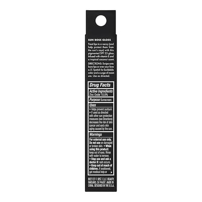 e.l.f. Sun Boss Gloss SPF 25, Pigmented Lip
