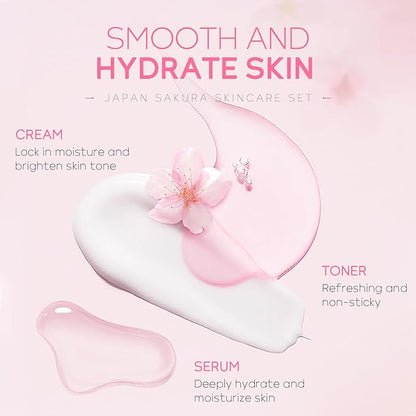 Skin Care Set JAPAN SAKURA Women