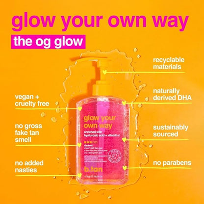 b.tan Clear Self Tan Gel | Tanning