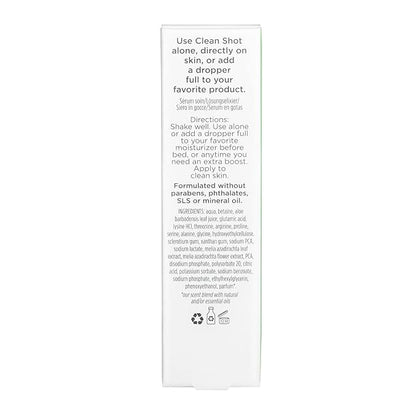 Face Serum by Pacifica - Clean Shot Vegan Amino Acid 10% Complex10% Solution l – Balancing Facial Serum for Oily & All Skin Types, Vegan & Cruelty-Free, 0.8 oz