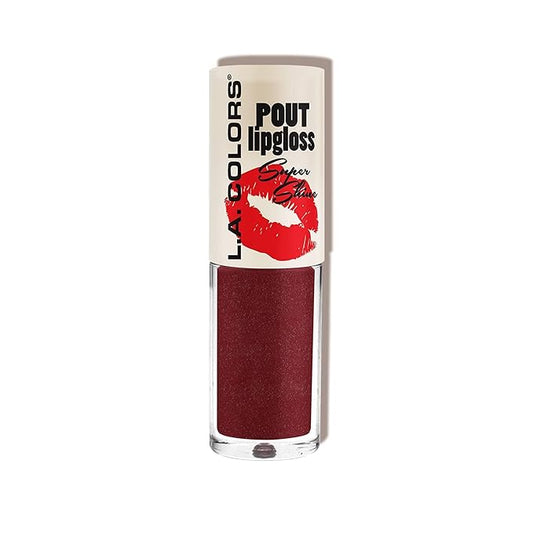 L.A. COLORS Pout Shiny Lipgloss, Muah! CLG645