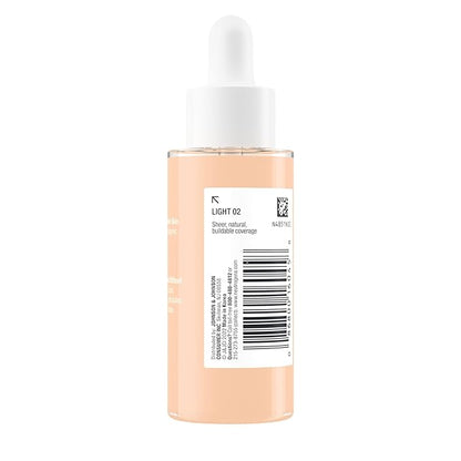 Neutrogena Healthy Skin Sensitive Skin Serum Foundation with Light 02, 1 oz
