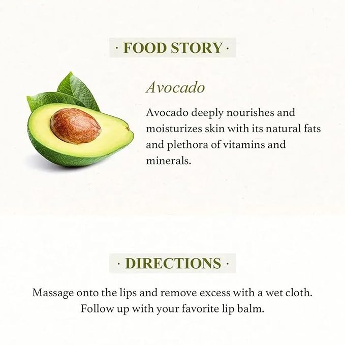 SKINFOOD Avocado Rich Lip Scrub 14g Lips