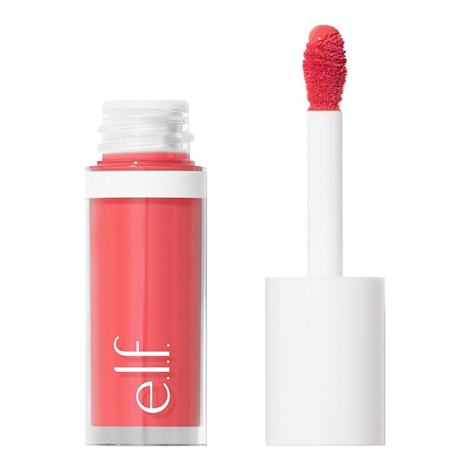 e.l.f. Camo Liquid Blush, Long-lasting Liquid Blush For Pinky Promise