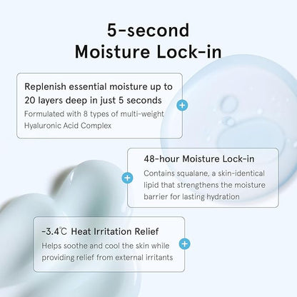 ONE THING Hyaluronic Squalane Cream (2.36 fl.oz / 70ml), Korean Skincare, Cream, Hyaluronic Acid, Moisturizing, Oil-moisture Balance, Moisture