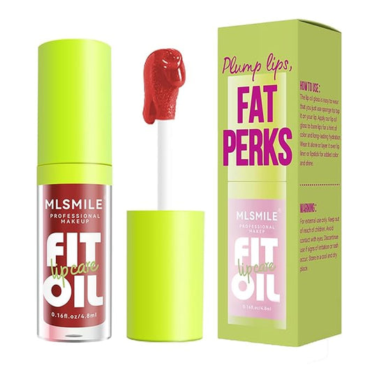 8 Colors Lip Oil Lip Glaze, Hydrating Lip