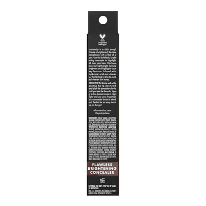 e.l.f. Flawless Brightening Concealer, Illuminating & Highlighting Face Fl Oz
