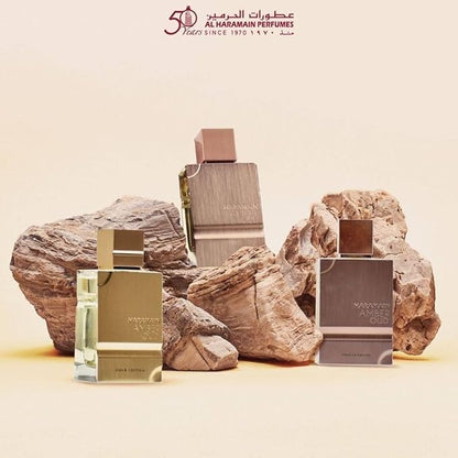 Al Haramain Amber Oud Ruby Edition Eau De Parfum Spray 60ml (2 oz) - Unisex Arabian Perfume for Women & Men, Long-Lasting Amber Fragrance with Rich, Luxurious Scent