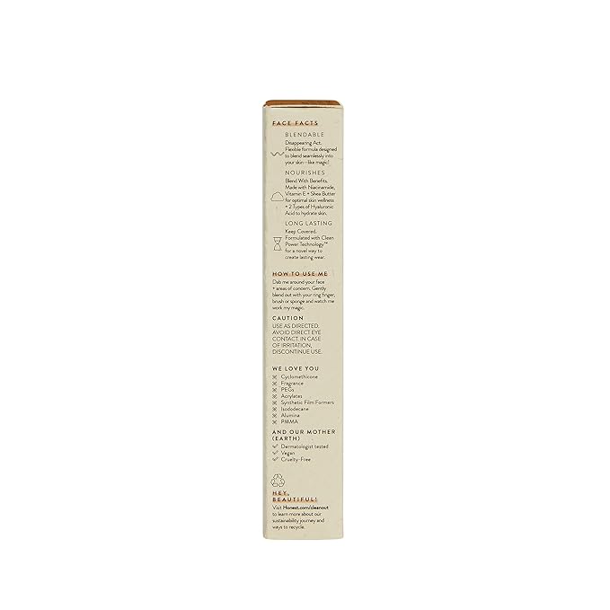 Honest Beauty Fresh Flex Concealer with Niacinamide + fl oz