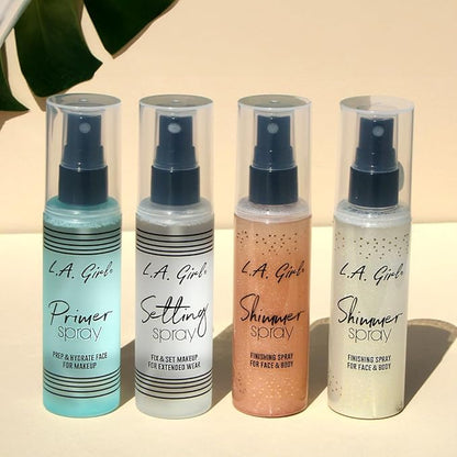 L.A. Girl Shimmer Spray Rose Gold, 2.7 Fl Oz
