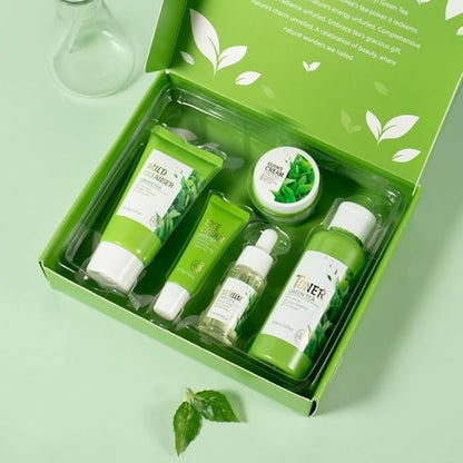 Skin Care Set, Green Tea Skin
