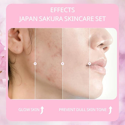 Sakura Skin Care Set, Women Gift