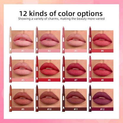 2-in-ip Crayon, lip liner, Lip Liner Pencil, Slim lip 1 L