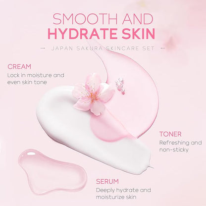Skin Care Set JAPAN SAKURA Women