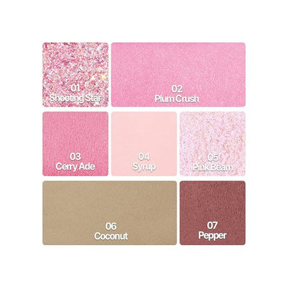 Espoir Real Eye Palette #6 Plum Soda |