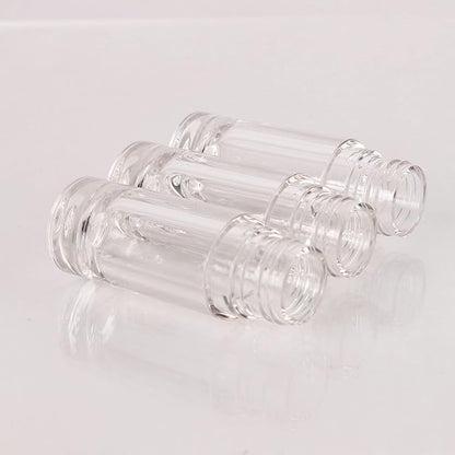COSIDEA 14pcs Empty 6ml big doe foot wand Chunky lip gloss tubes for DIY lipgloss,Pink round lipgloss containers tubes with thick wand (Black)