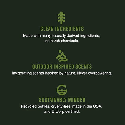 Every Man Jack Men's Body Wash Variety Pack - Includes 3 Body Washes with Natural Ingredients & Incredible Scents - Amber + Sandalwood, Cedar + Red Sage, Sea Minerals + Citron Fragrances (3 Pack)