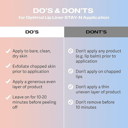 Sacheu Lip Liner Stay-N - Peel Off Lip