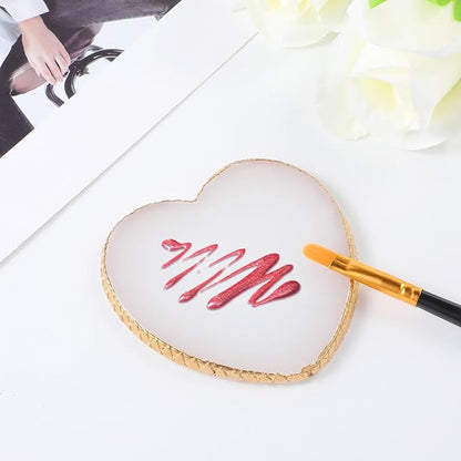 Resin Nail Art Palette, Makeup Palettes Nail Mixing