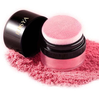 ROUSE Face Blush Powder Makeup Soft Mushroom Blush (Peach Color)