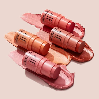 e.l.f., Monochromatic Multi Stick, Creamy, Lightweight, Versatile, Luxurious, Sparkling Rose, 0.17 Oz