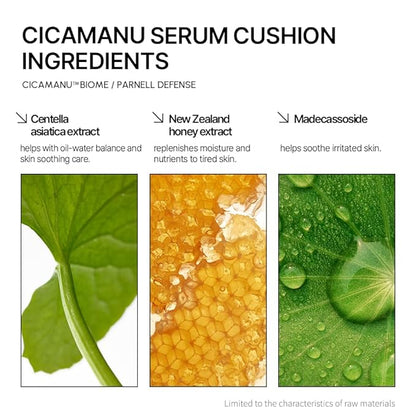 Parnell Cicamanu Serum Cushion (#24 Sand Beige)