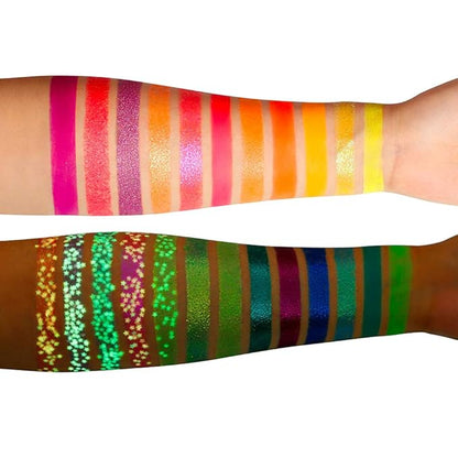 DE'LANCI Neon Eyeshadow Palette Glow in the Dark,