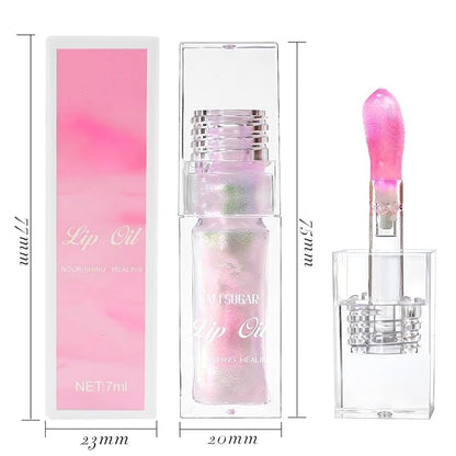 Magic Color Changing Lip Oil,Long Lasting Moisturizing Cosmetic Lip