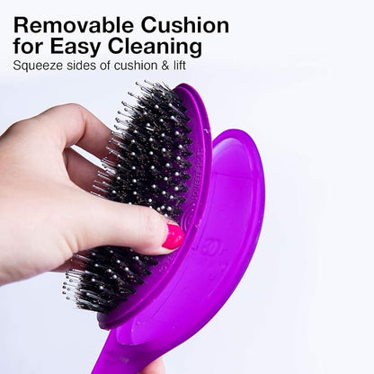 Olivia Garden Recycled Plastic Styler (Smooth & Shine) - Purple