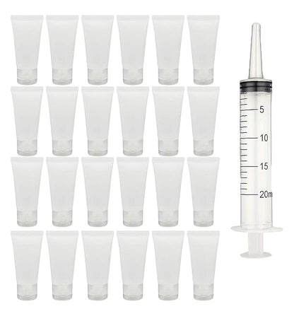 (24pcs per pack) 100ml CLEAR Empty