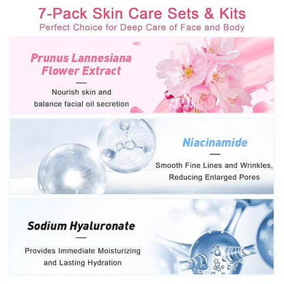 Skin Care Set JAPAN-SAKURA Women Beauty