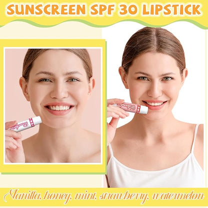 30 Pack Lip Balms SPF 30 Travel