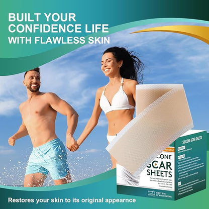 Medical Grade Silicone Scar Sheets, Silicone