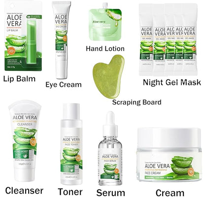 Skin Care Gift Set, 13Pcs Skin