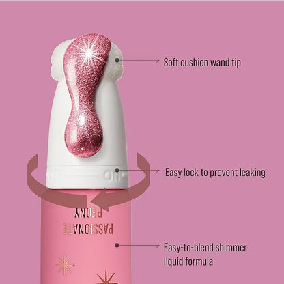 Kiss New York Professional Pearl Liquid Blush Beauty (Passionate Peony)