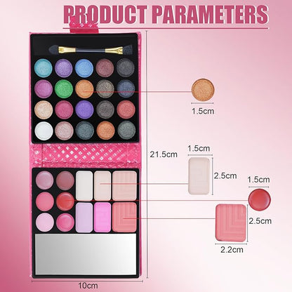 All-in-one Holiday Makeup Gift Set | Full Makeup