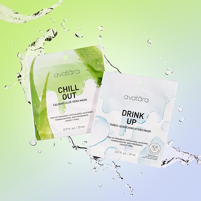 Avatara Drink Up Facial Mask 5 Hydrating