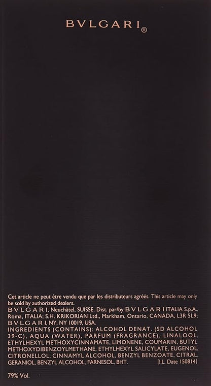 Bvlgari Man In Black Eau De Parfum Spray 3.4oz