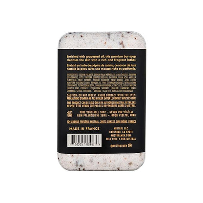 Mistral Bar Soap, Mezcal Lime, Large Bar, Natural Exfoliation