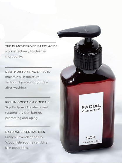 Facial Cleanse, Foaming Face Wash, Exfoliating