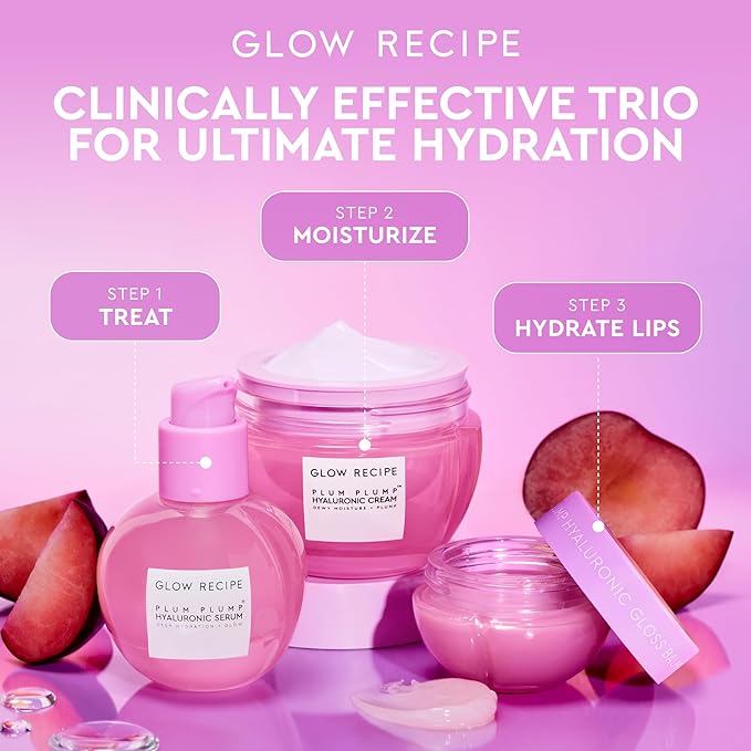 Glow Recipe Plum Plump Hyaluronic Acid Lip Balm Glow