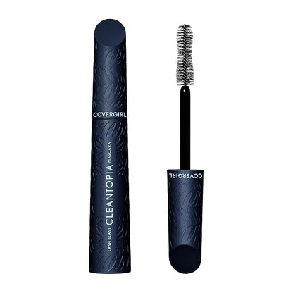 Covergirl Lash Blast Cleantopia, 820 Ultramarine Black, Mascara, Volumizing Mascara, Vegan Formula, Conditions Lashes, Clean Mascara, Smudge-Proof, 0.33oz