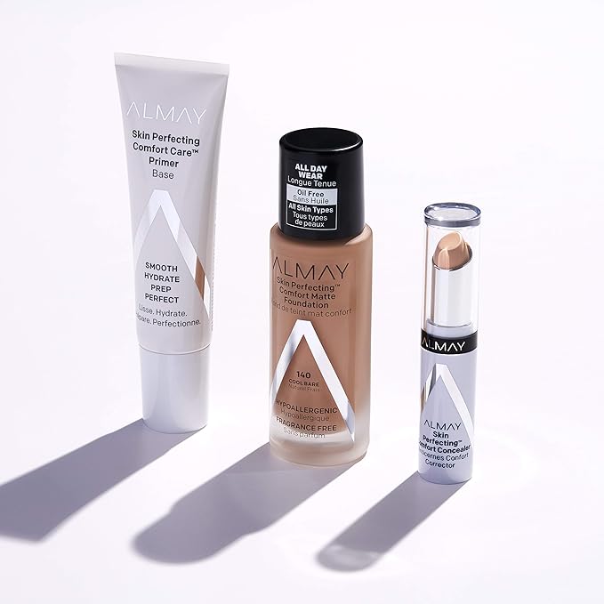 Almay Concealer, Face Makeup, Full Coverage Concealer, Matte 120 Light, 0.08 Oz