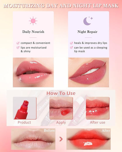 Lip Butter Balm Chrrey, Hydrating Tinted Butter Lip