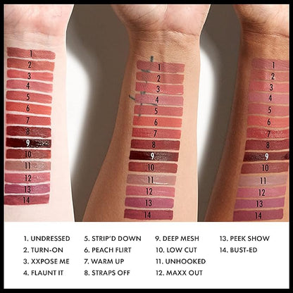 NYX PROFESSIONAL MAKEUP Lip Lingerie XXL Matte Liquid Lipstick - Turn-On (Peach Nude)